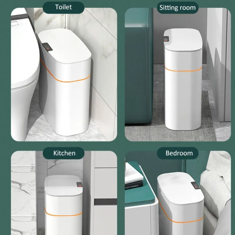 13L Rechargeable Smart Sensor Trash Can - Jennyhome