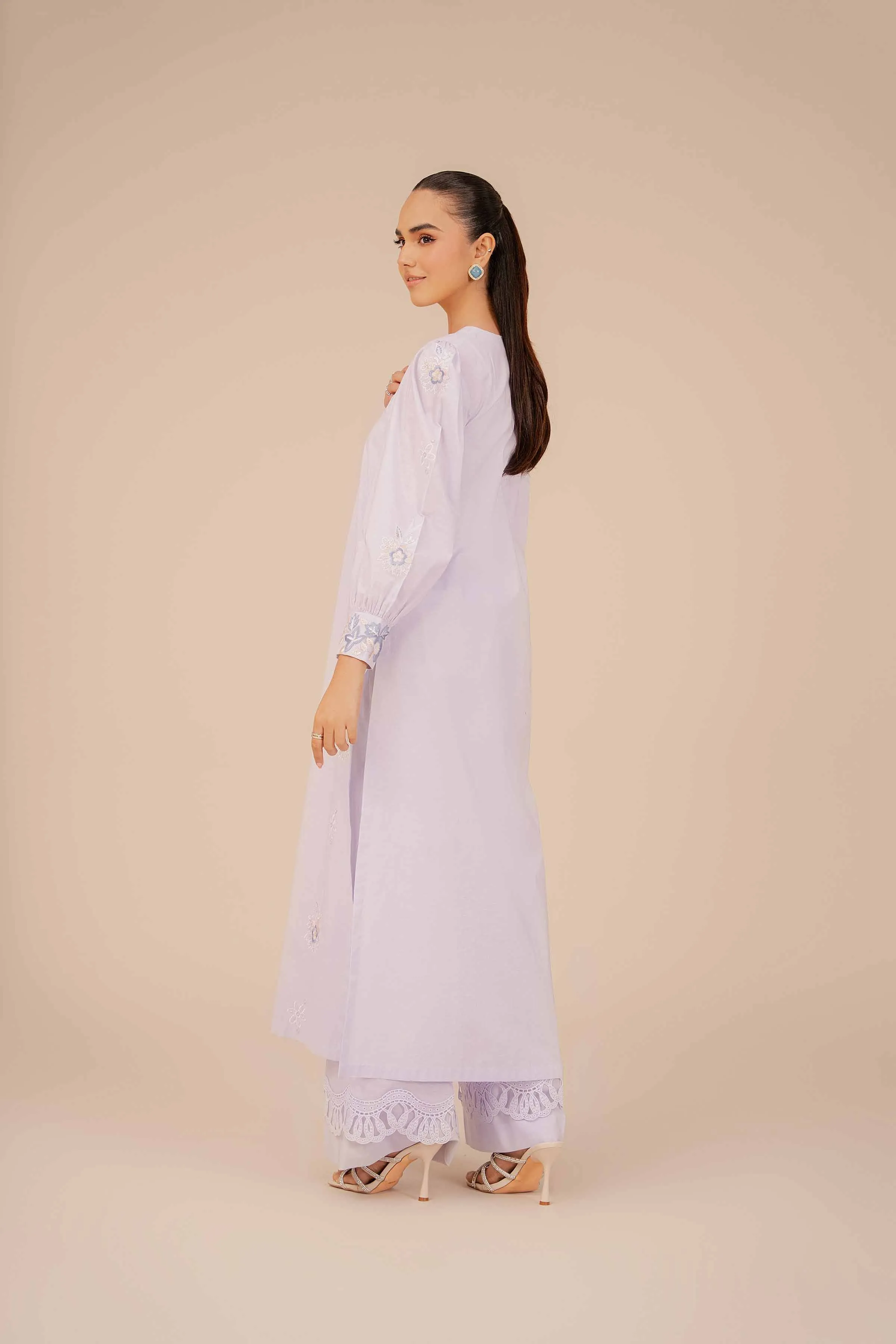 2 Piece - Dyed Embroidered Suit - 42401954