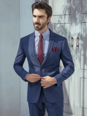 2 PIECE SUIT SLIM FIT BLUE