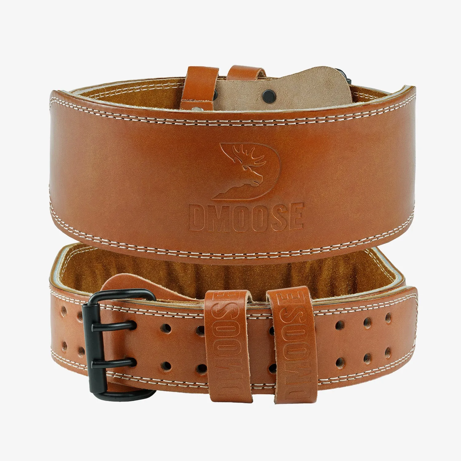 4" Leather Weightlifting Belt