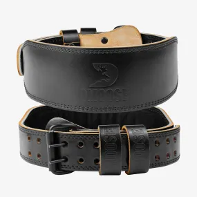 4" Leather Weightlifting Belt