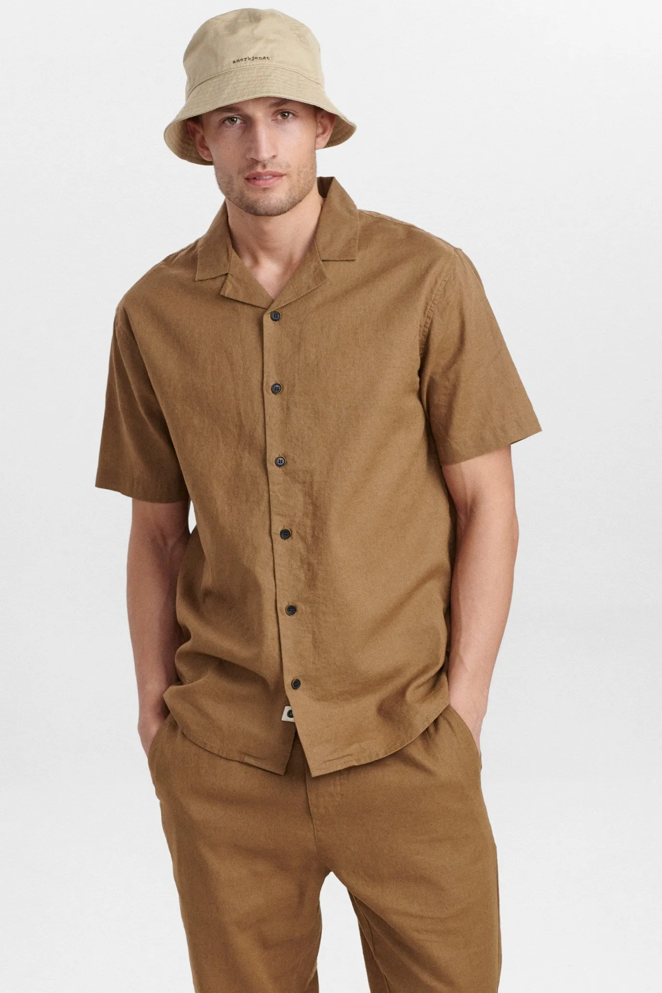 AKLEO LINEN SHIRT - Cub