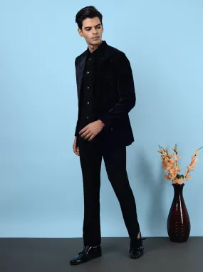 Black Jodhpuri Suit | JadeBlue