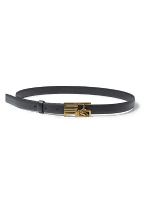 Black Logo Belt