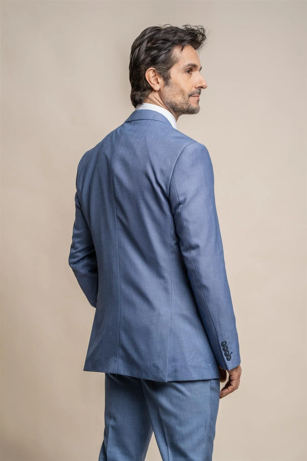 Blue Jay Short Three Piece Suit