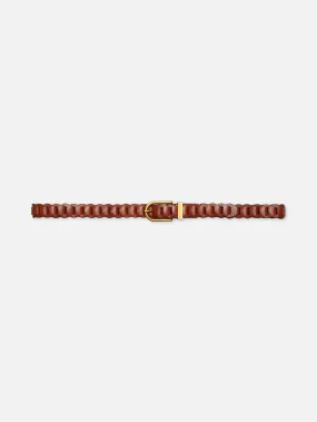 Braided Belt -- Whiskey