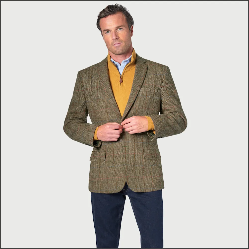 Brook Taverner Stromay Harris Tweed Jacket>