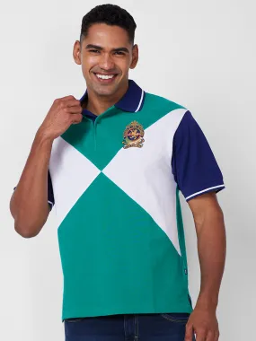 Colour Block Polo