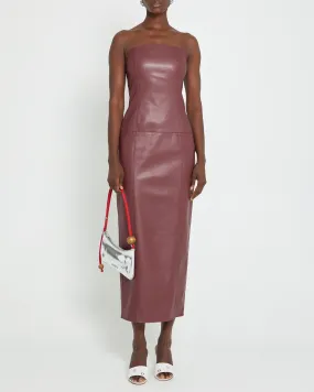 Kimberly Vegan Leather Dress