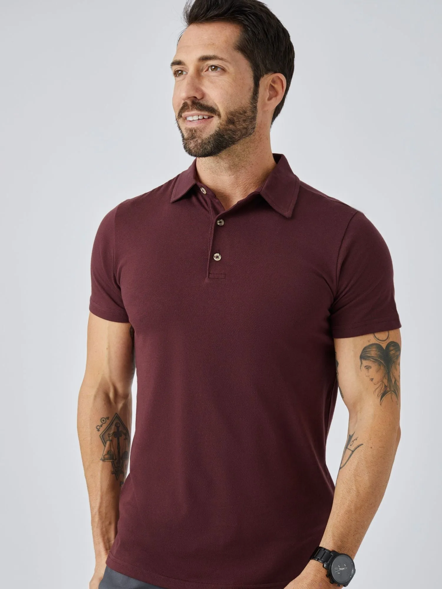 Port Red Torrey Polo