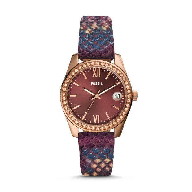 Scarlette Leather Watch