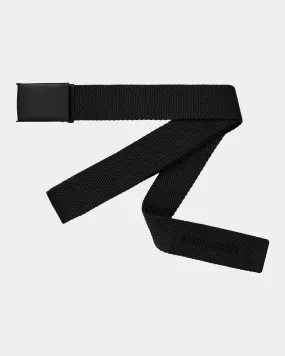 Script Belt Tonal | Black