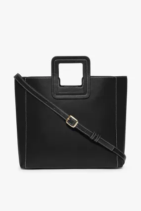 SHIRLEY LEATHER BAG | BLACK