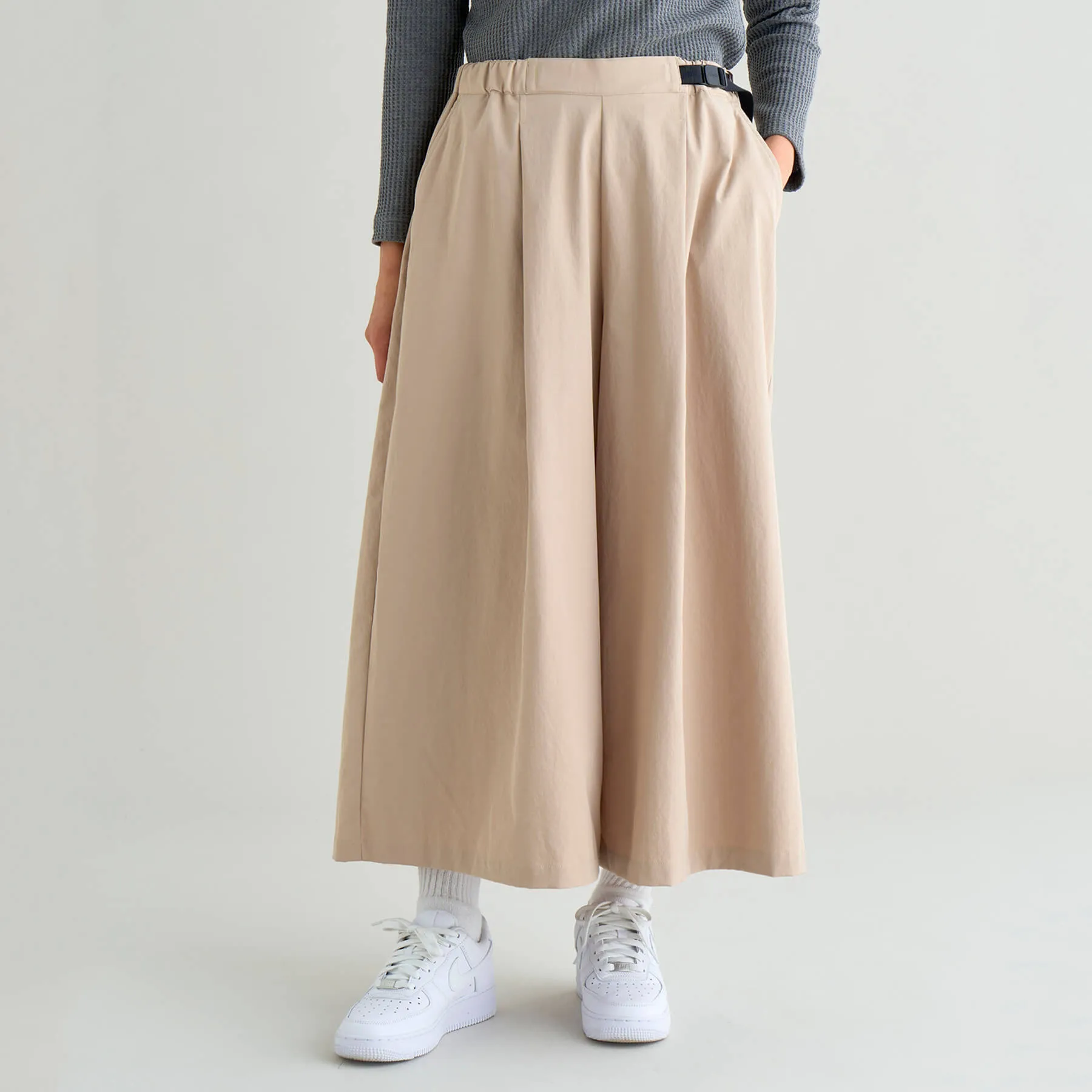 WIDE FLARED PANTS(WOMEN)